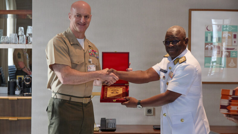 U.S. Marines, Ghana build on coastal defense cooperation at AMFS 2026