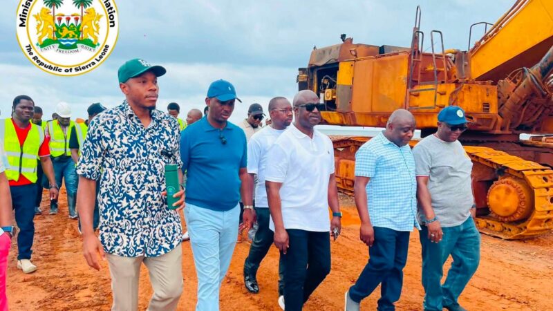 Chief Minister, Transport Minister Inspect Gento Group’s Kent Port Project, Reaffirm Government Commitment to Modernising Sierra Leone’s Ports