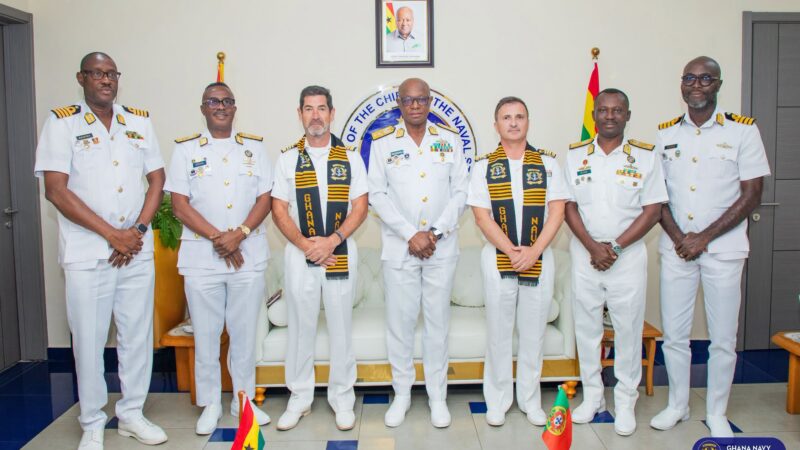 GHANA NAVY AND EU SWAIMS STRENGTHEN MARITIME SECURITY COOPERATION
