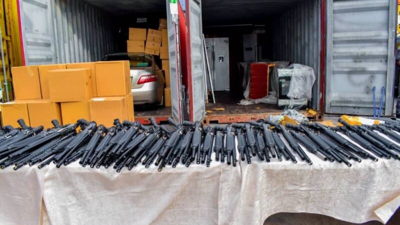 Nigeria Customs Completes Coupling of Seized Tincan Port Shipment, Uncovers 399 Jojef Rifles