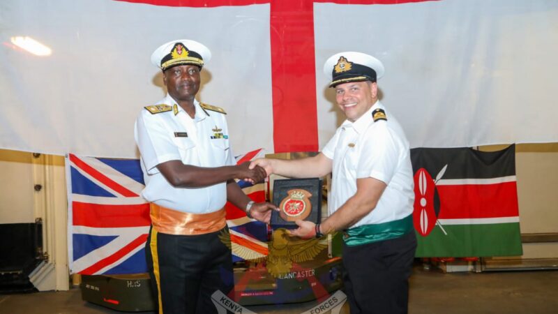 Maritime Security: Kenya and the United Kingdom Strengthen Naval Cooperation