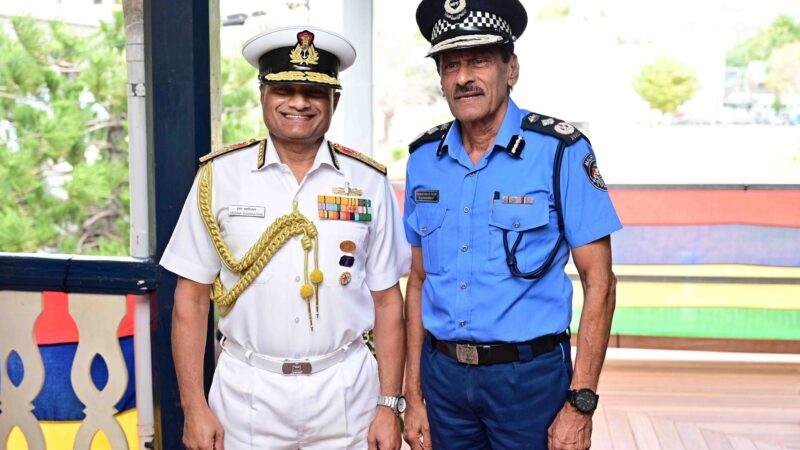 Indian Navy Chief in Mauritius to strengthen Maritime Cooperation