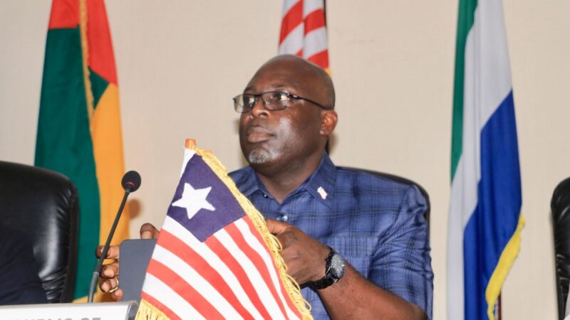 Commissioner Lighe Re-echoes Liberia’s Unflinching Support and Commitment to RMU’s New Governing Leadership