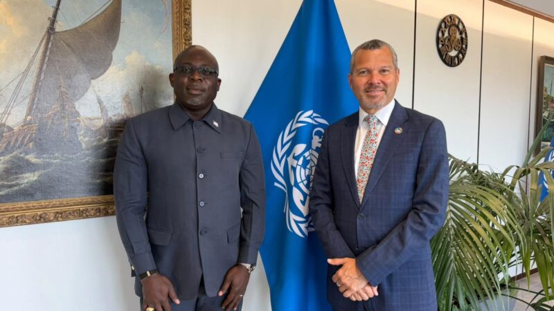 Liberia Maritime Authority Strengthens Partnership with IMO During High-Level Meeting with the  Secretary General