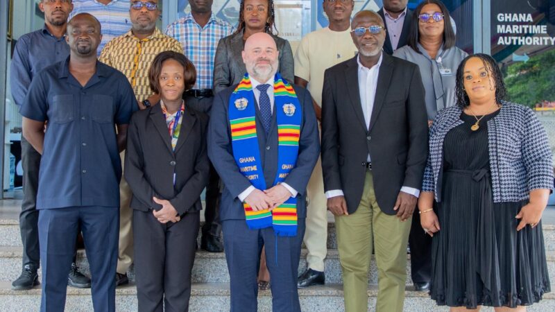 Ghana Maritime Authority Welcomes IHO Director to Map Strategic Pathways for Hydrographic Growth