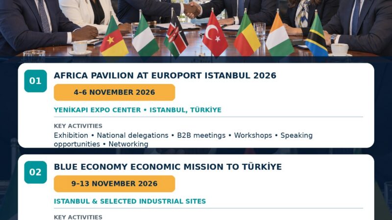 Europort Istanbul 2026 Africa Pavilion mobilises African maritime port and coastal stakeholders for international investment and partnerships