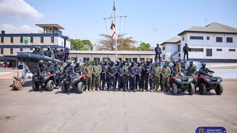 GHANA NAVY SPECIAL BOAT SQUADRON LAUNCHES 10TH ANNIVERSARY