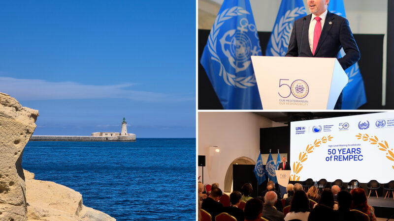 REMPEC marks 50 years of protecting the Mediterranean marine environment