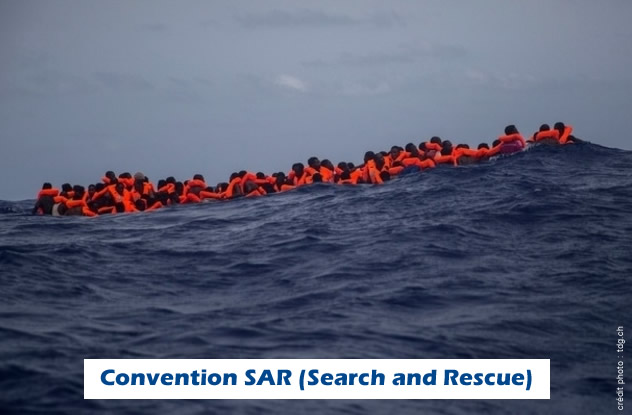 La Convention internationale sur la recherche et le sauvetage maritimes (Convention SAR)