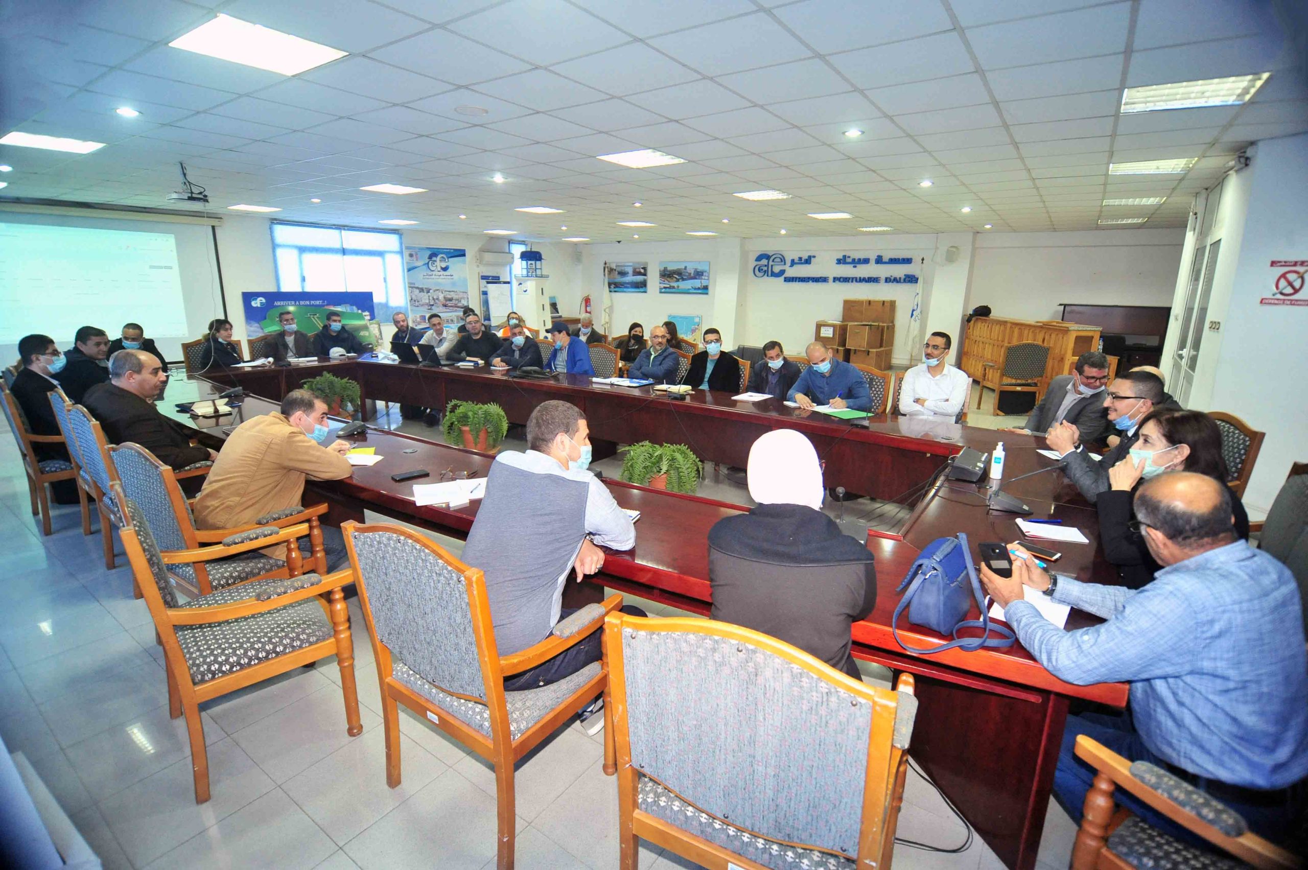 Algerian Port Community System APCS rencontre d échange avec les