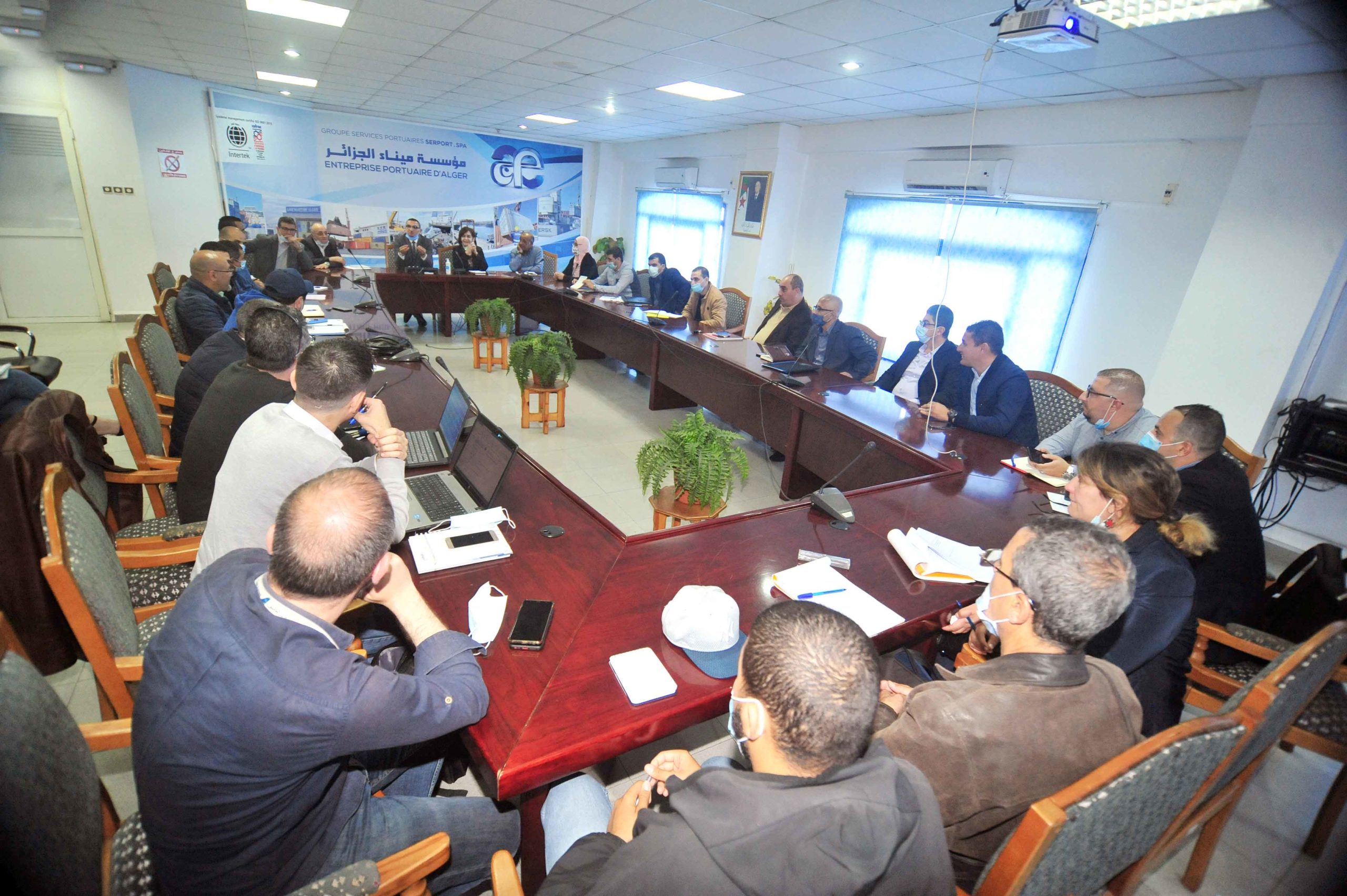 Algerian Port Community System « APCS », rencontre d’échange avec les consignataires du Port d’Alger