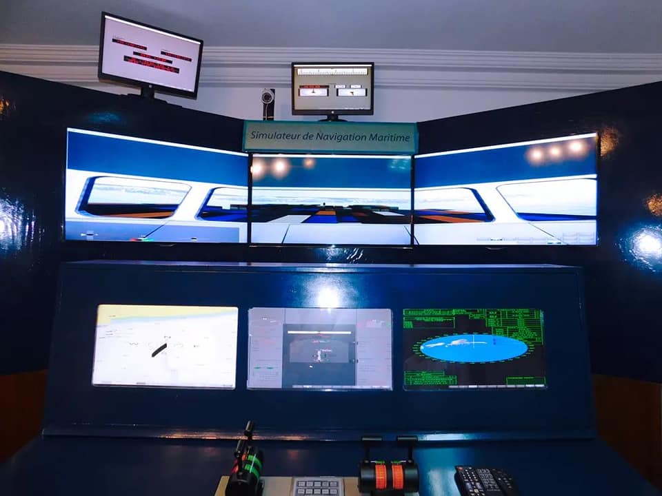 Le soutien de l’armée au Musée Maritime de Douala : Des officiers de la marine pour une meilleure exploitation du simulateur de navigation.