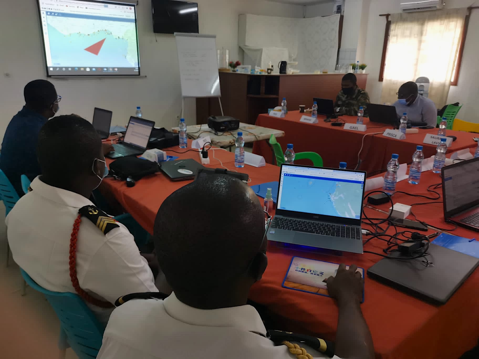Les centres maritimes du Gabon prêts à utiliser YARIS pour les opérations de sécurité maritime
