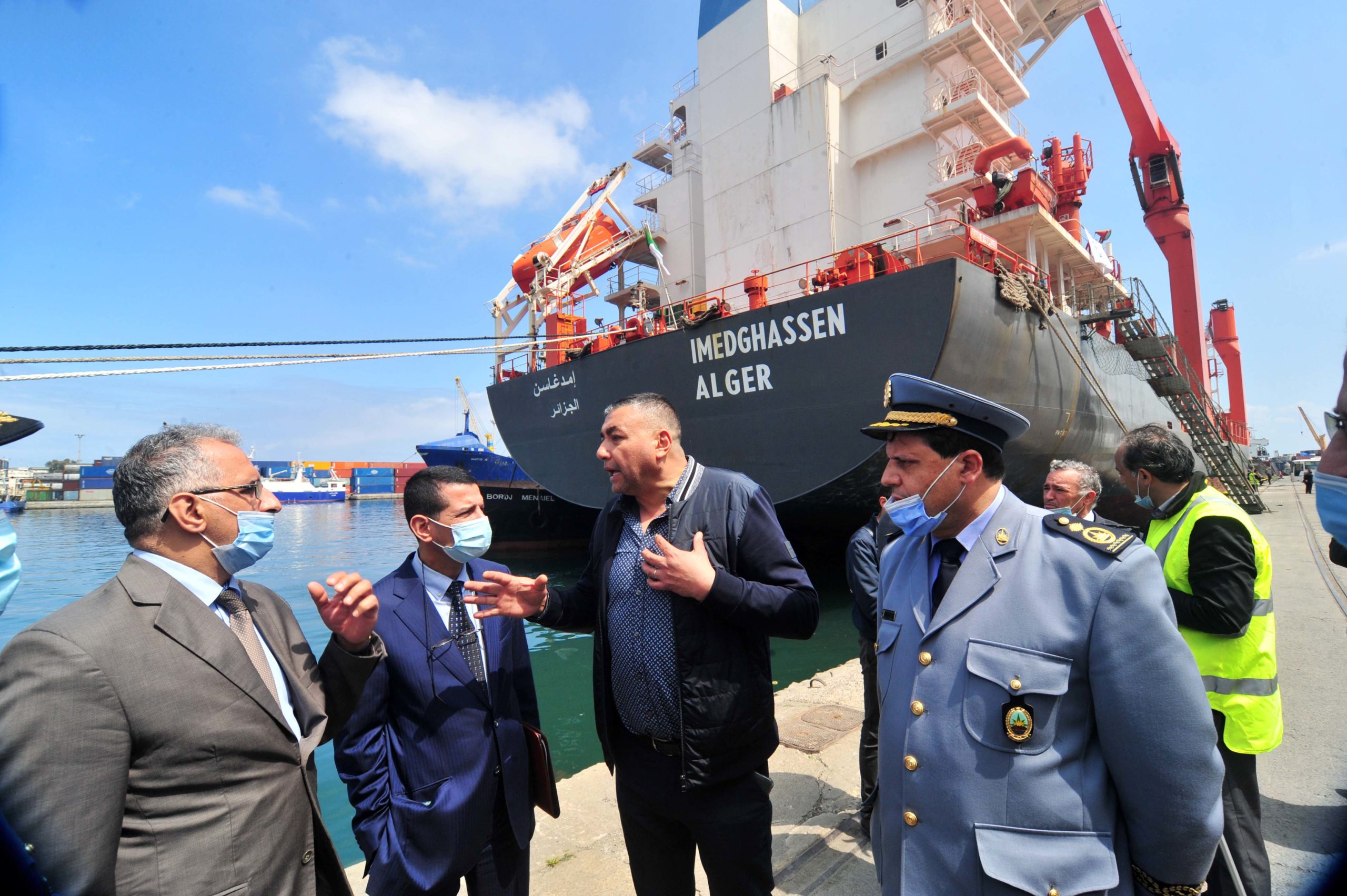Lancement de la ligne maritime Alger- Sète -Nouakchott