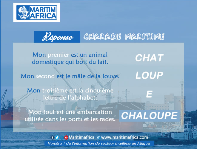 Réponse Charade Maritime n°1