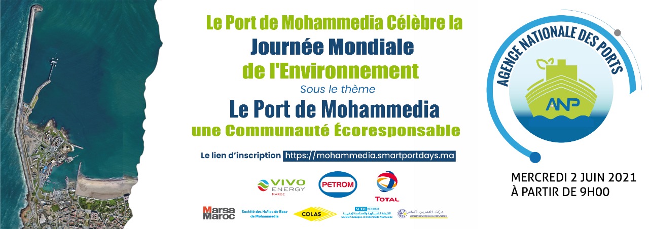 La célébration de la Journée Mondiale de l’Environnement au port de Mohammedia sous le thème « Le Port de Mohammedia : une Communauté Ecoresponsable »