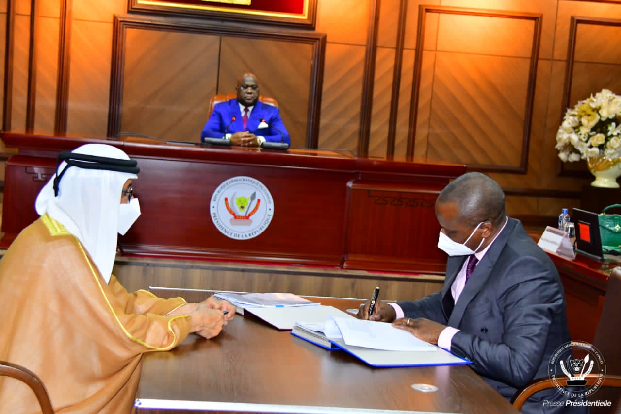 Signature du Pacte d’actionnaires et du contrat de concession du Port en eau profonde de Banana entre DP World et la République Démocratique du Congo