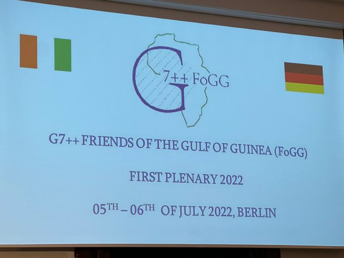 Sécurité maritime : Rencontre du G7++, Amis du golfe de Guinée à Berlin