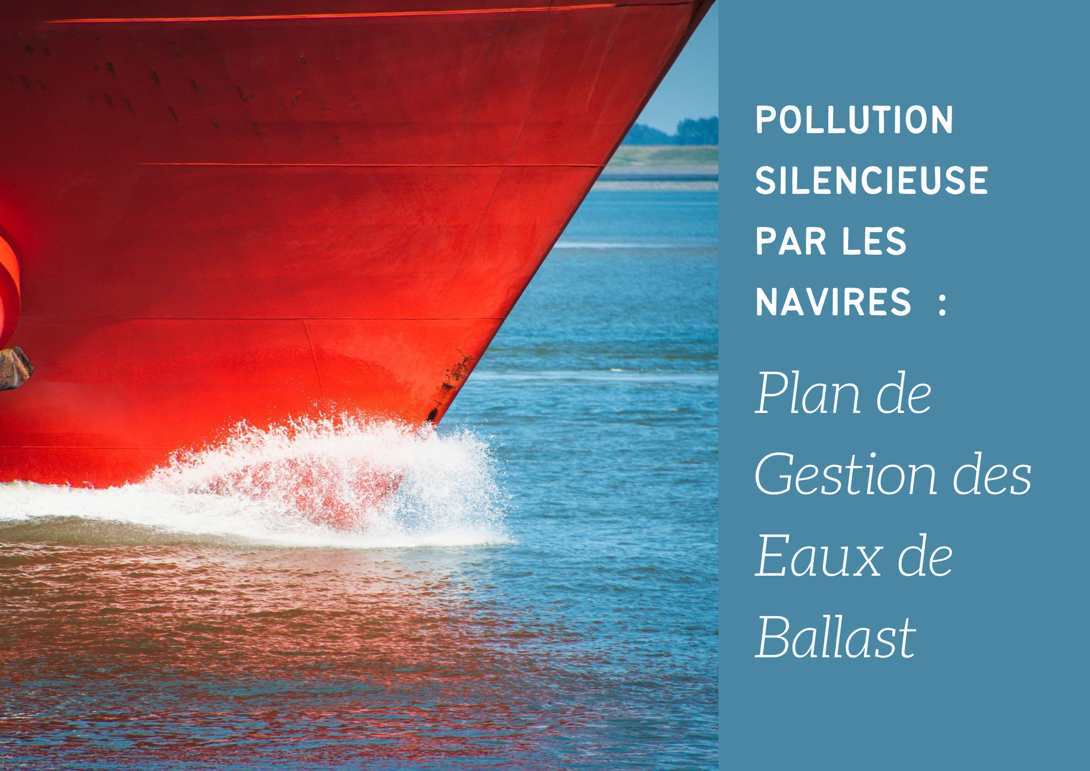 Pollution silencieuse par les navires – Plan de Gestion des Eaux de Ballast (fin)