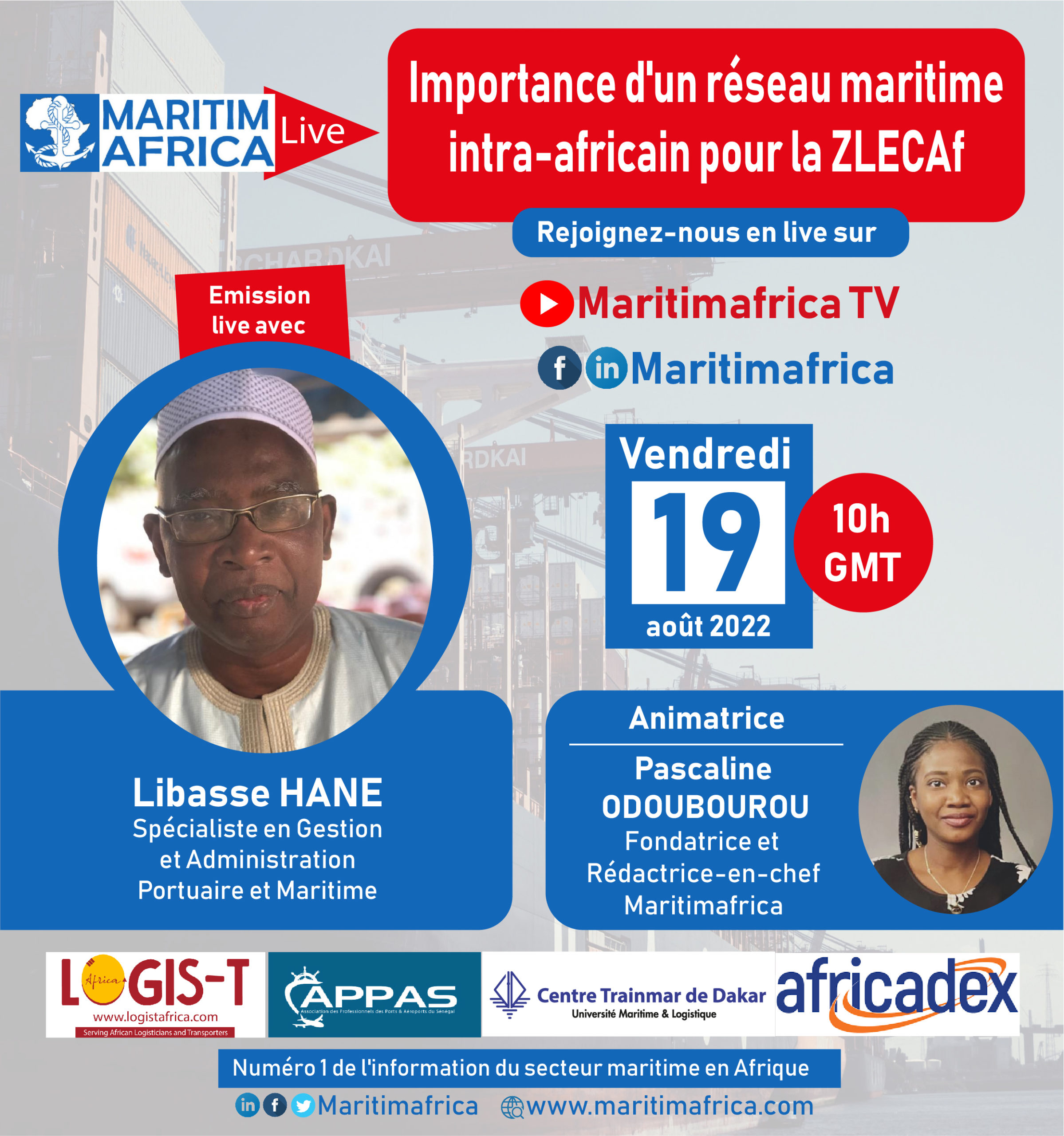Maritimafrica Live : « Importance d’un réseau maritime intra-africain pour la ZLECAF »