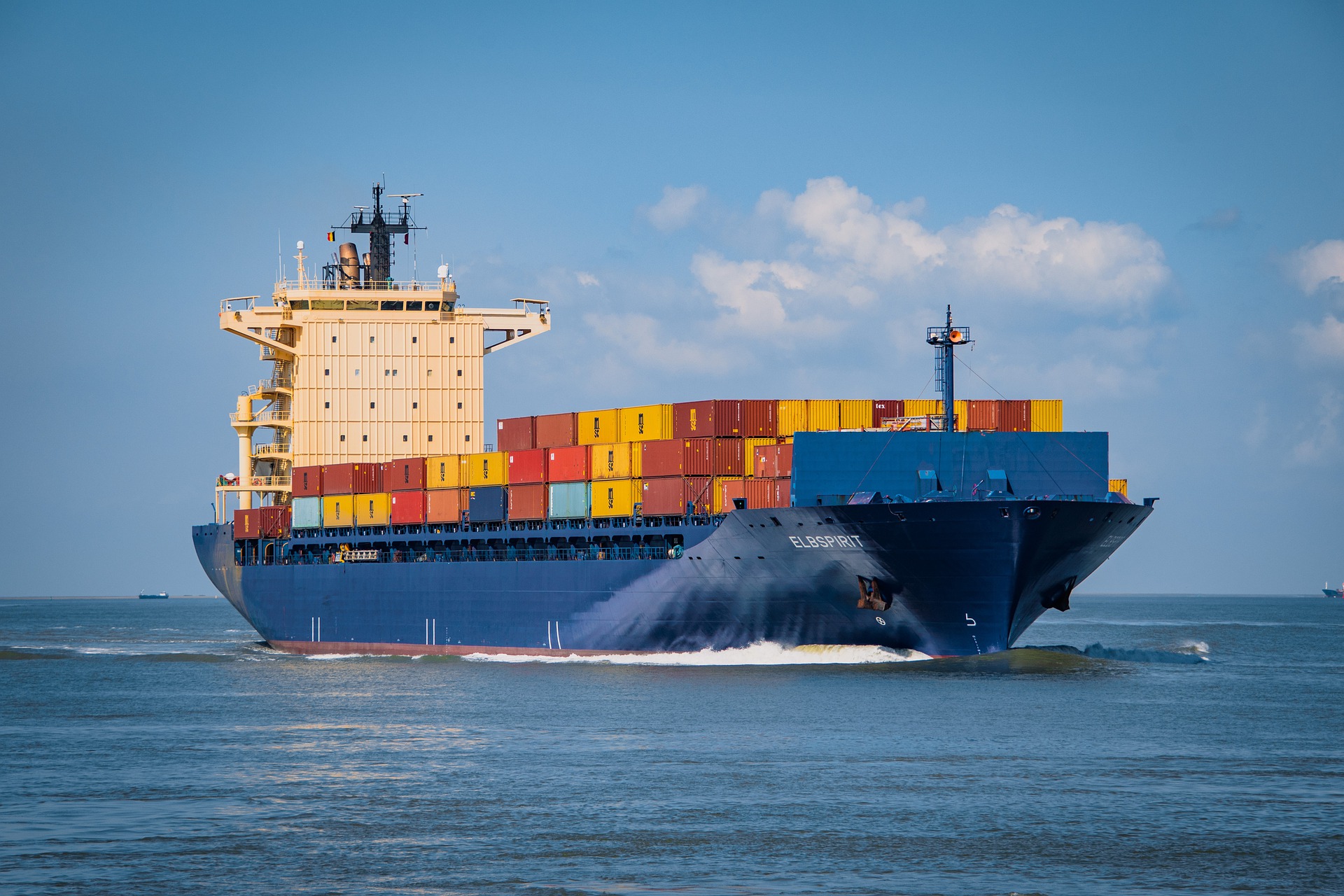 Les navires de transport de marchandises : Les porte-conteneur
