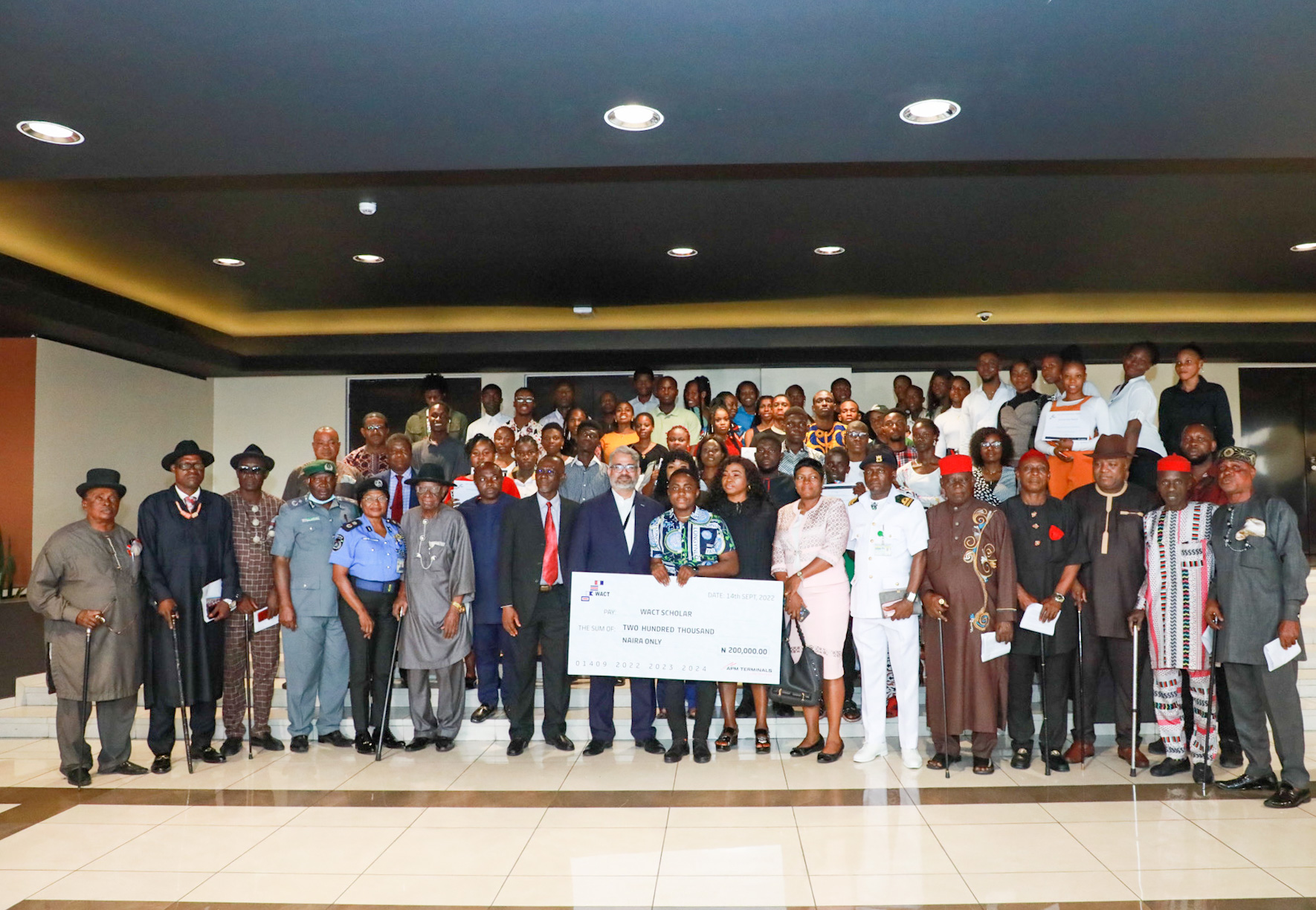 Nigeria : Le West Africa Container Terminal octroie des bourses d’une valeur de 30 millions de Naira à 50 étudiants de premier cycle