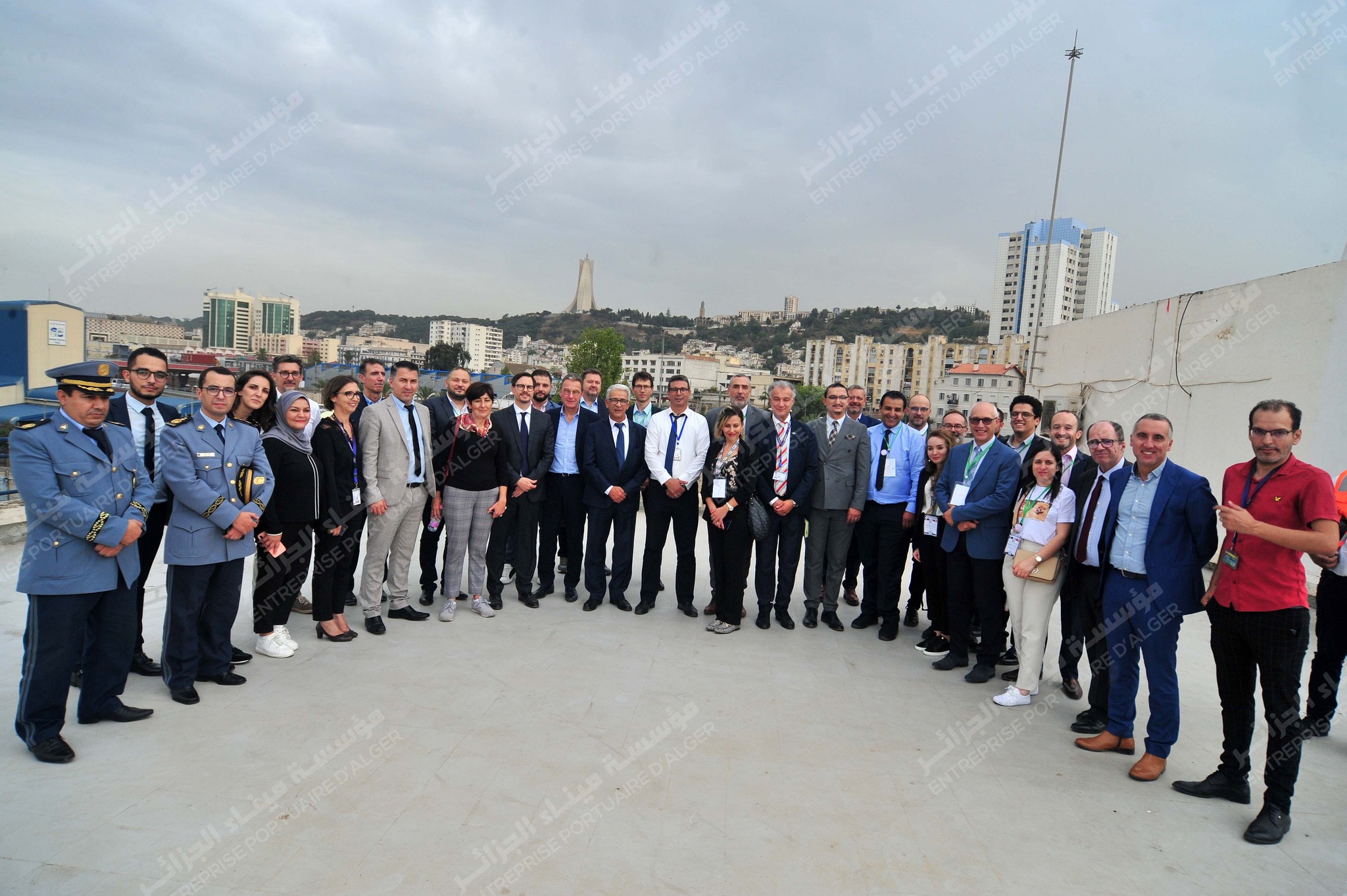 Une délégation d’opérateurs économiques français visite le port d’Alger