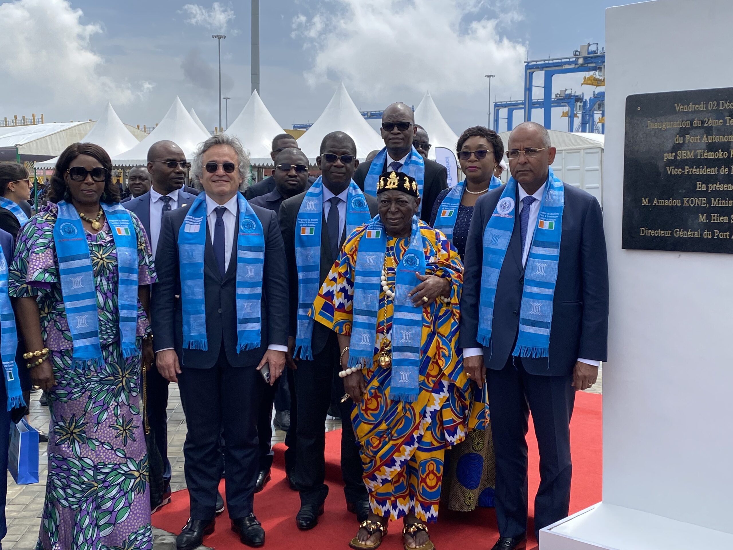 LA CÔTE D’IVOIRE INAUGURE UN NOUVEAU TERMINAL À CONTENEURS POUR FAIRE DU PORT D’ABIDJAN LE  PRINCIPAL HUB PORTUAIRE D’AFRIQUE DE L’OUEST