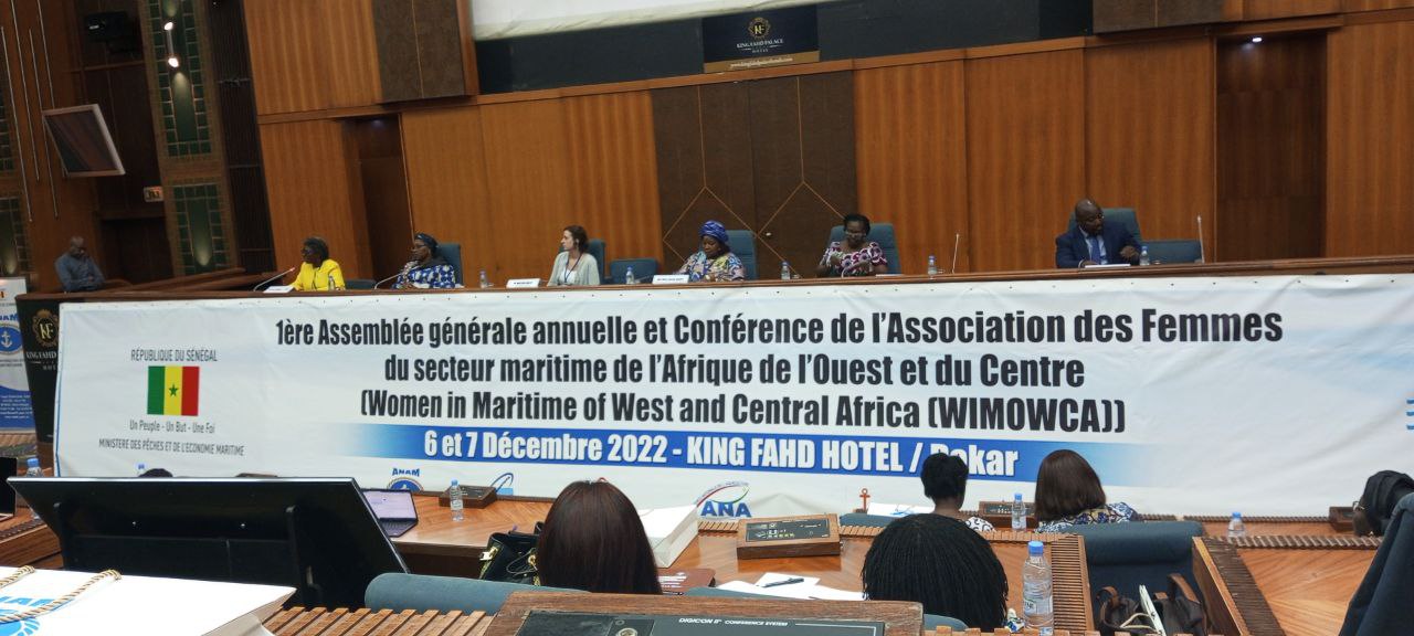 Tenue de la 1ère Assemblée Générale Annuelle et Conférence de l’Association des Femmes du secteur maritime de l’Afrique de l’Ouest et du Centre, WIMOWCA au Sénégal