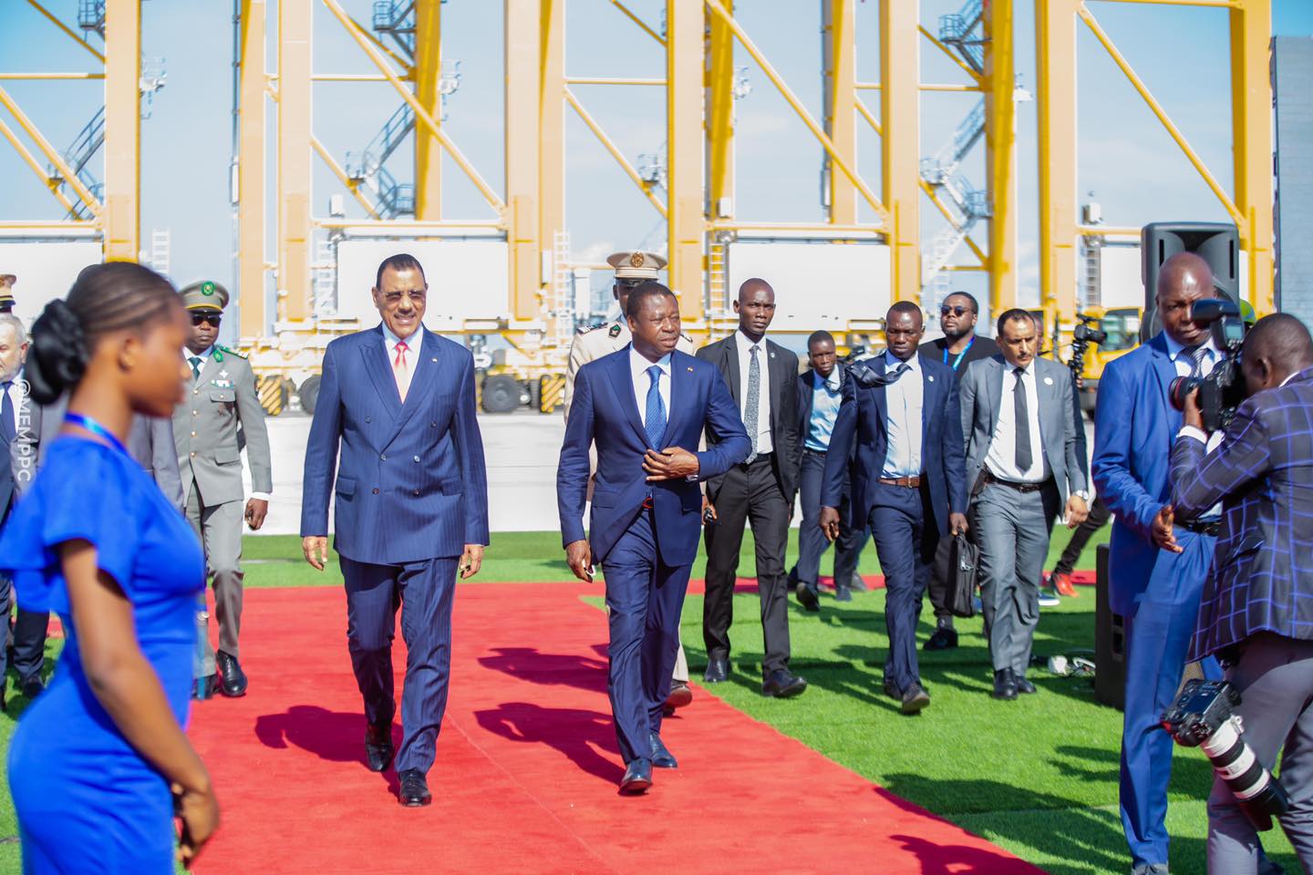 Les présidents togolais et nigérien inaugurent la 2ème phase de Lomé Container Terminal