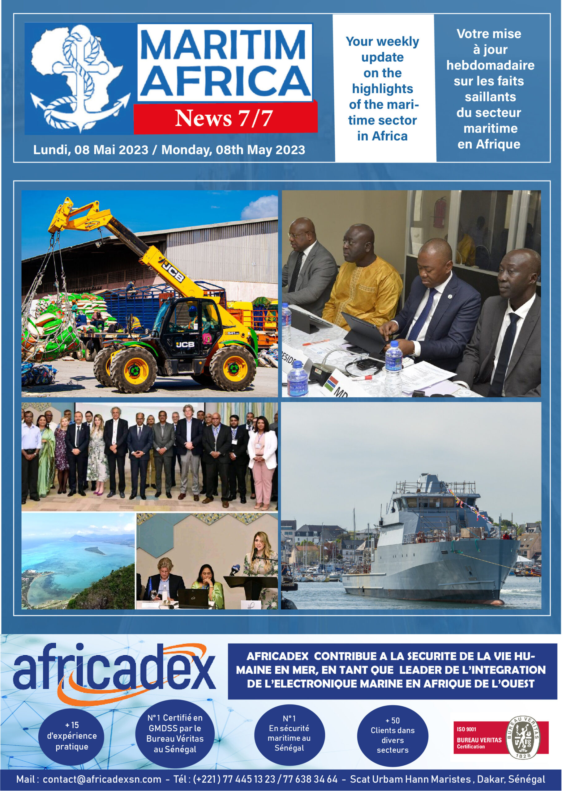 Maritimafrica News 7/7 (Semaine du 1er au 7 mai 2023)