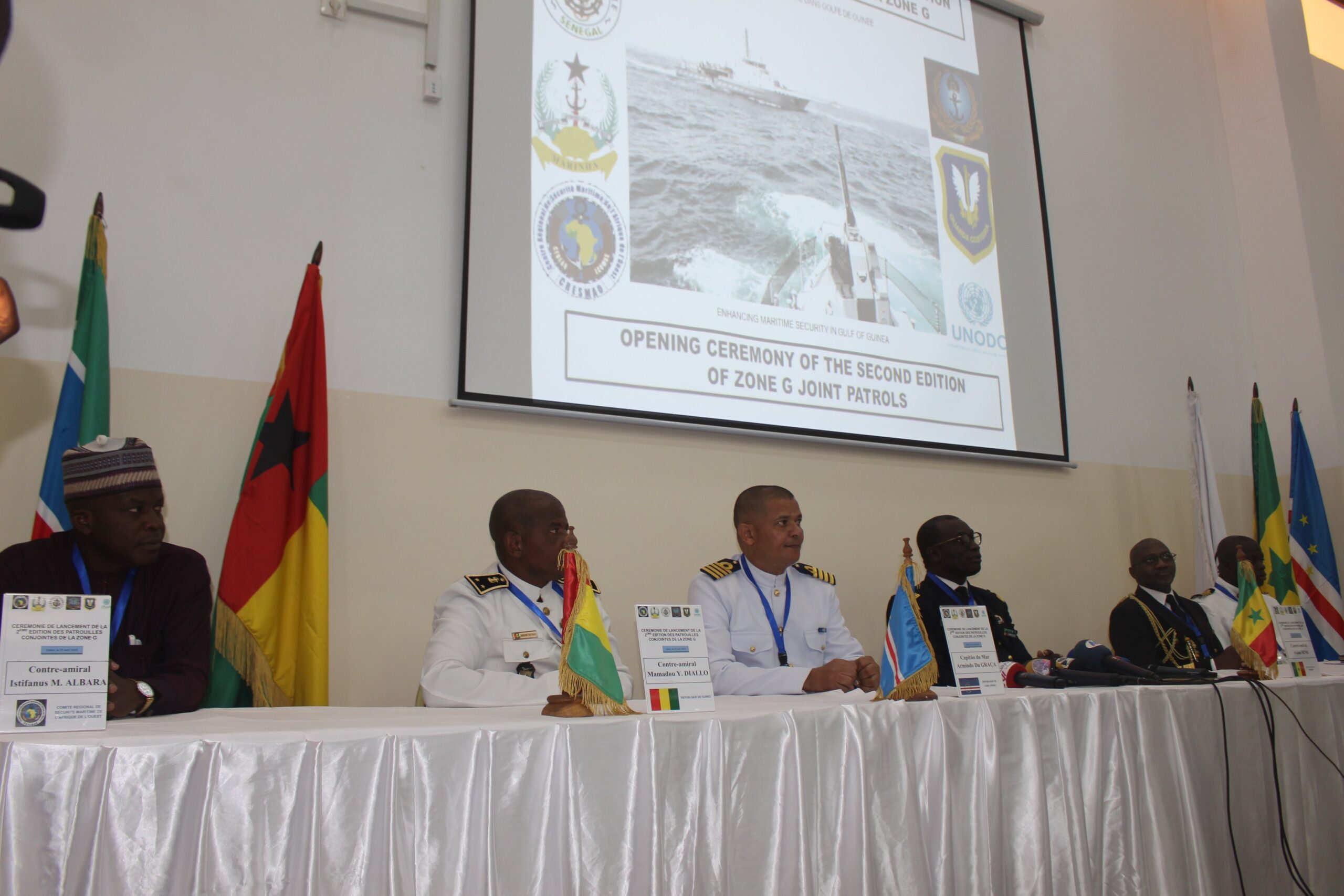 Sécurité maritime : Lancement effective de la deuxième édition des activités opérationnelles conjointes de la Zone G