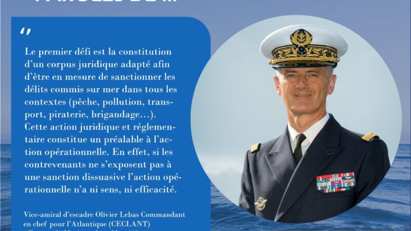 Parole du Vice-amiral d’escadre Olivier Lebas, Commandant en chef pour l’Atlantique (CECLANT)