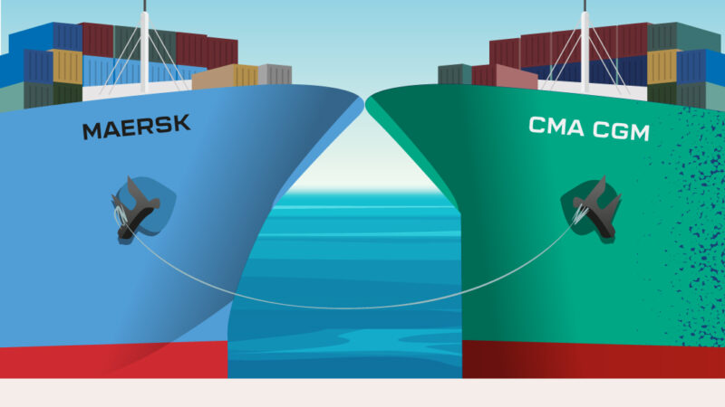 CMA CGM et Maersk s’associent pour accélérer la décarbonation du secteur maritime