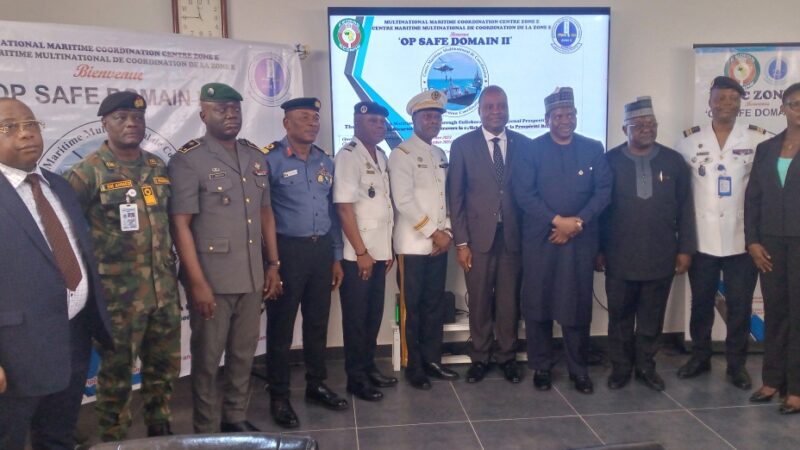 Sécurité maritime : Le Nigeria, le Bénin, le Togo et le Niger ont conjointement lancé l’Opération « Safe Domain II »