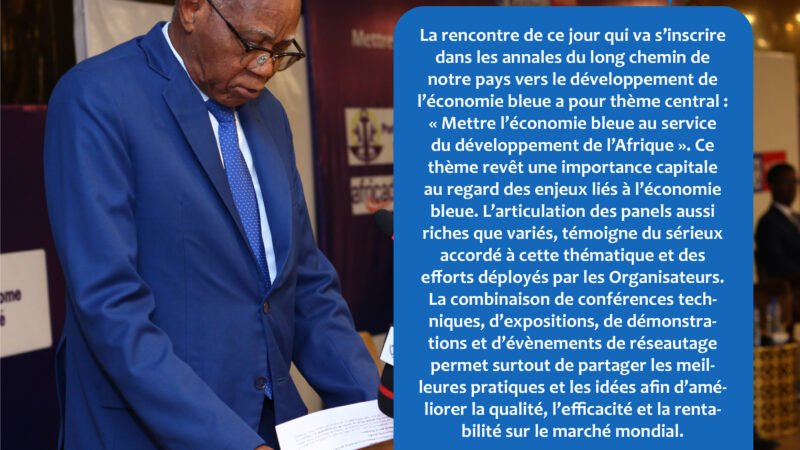 Parole du Contre-Amiral Fogan K. ADEGNON, Directeur Général du Port Autonome de Lomé