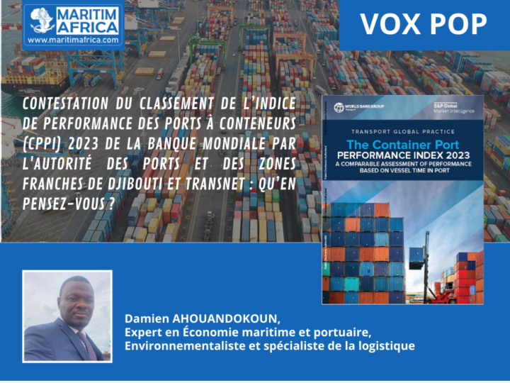 Vox Pop – Contestation du classement de l’Indice de performance des ports à conteneurs (CPPI) 2023 de la Banque Mondiale par l’Autorité des Ports et des Zones Franches de Djibouti et Transnet : qu’en pensez-vous ?