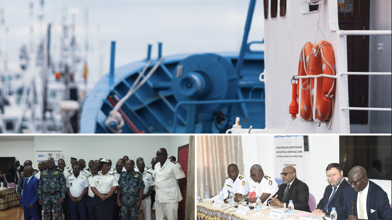 L’OMI aide la Côte d’Ivoire à améliorer la sécurité des transbordeurs effectuant des voyages nationaux et des navires de pêche