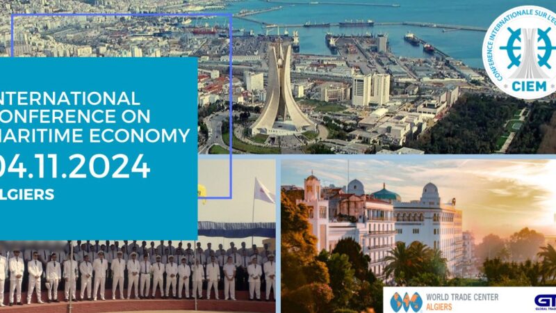 Conférence Internationale sur l’Économie Maritime, 4 novembre 2024, en Algérie