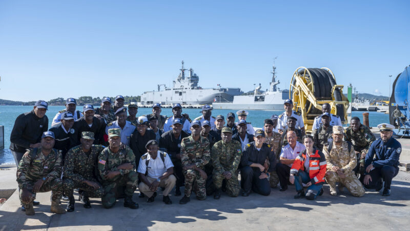 Le PHA Dixmude appareille pour la mission CORYMBE 24