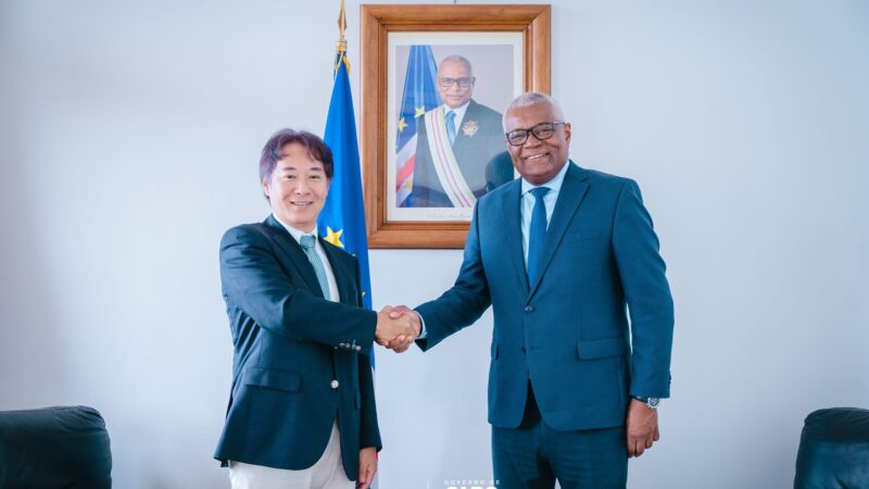 Cabo Verde quer associar Japão aos “grandes objetivos” em matéria do mar