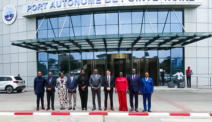Visite du nouveau Directeur de l’Agence Française de Développement (AFD) au Port Autonome de Pointe-Noire : une prise de contact marquée par un échange technique approfondi