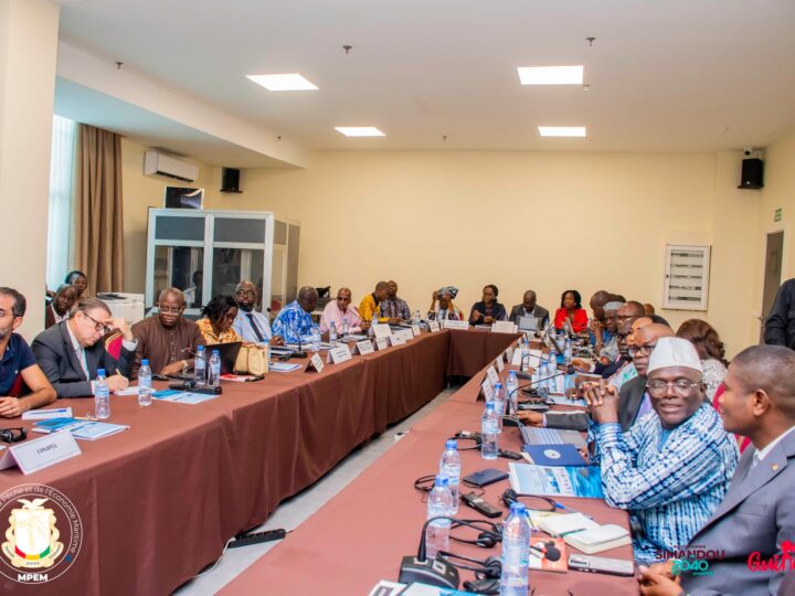MPEM : Le Ministre Fassou THEA lance l&rsquo;Atelier National sur l&rsquo;Economie Bleue en Guinée