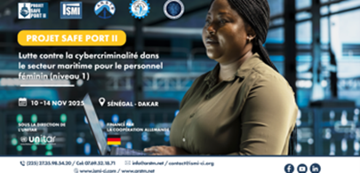 Projet SAFE PORT 2 :  Clôture de la troisième formation axée sur le thème « lutte contre la cybercriminalité dans le secteur maritime pour le personnel féminin (niveau 1) »