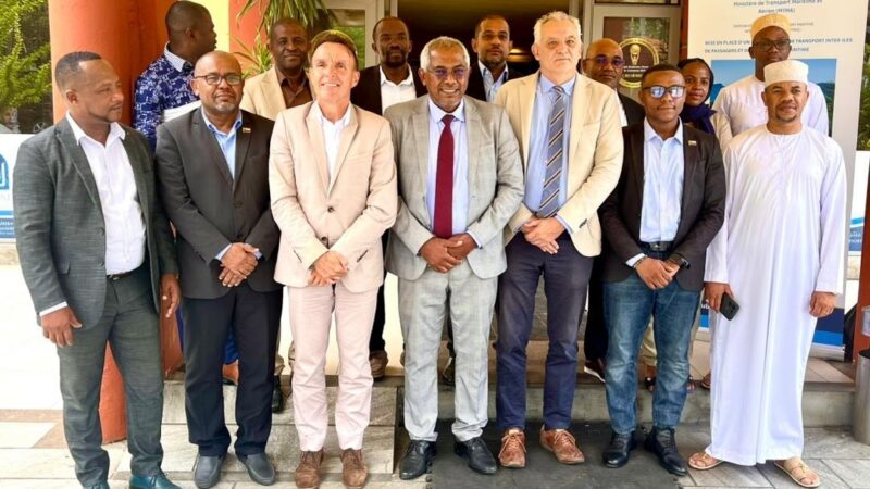 Réunion du Comité de pilotage du Projet de développement du Transport Maritime Inter-îles aux Comores (TMIC)