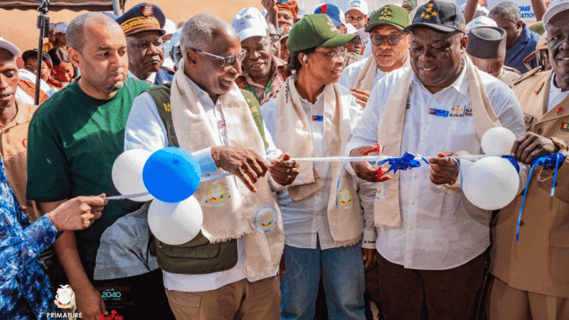 INAUGURATION DE L’ENTREPOT FRIGORIFIQUE REGIONAL DE NZEREKORE