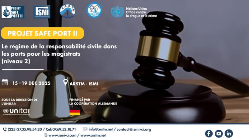 Séminaire : « Le régime de la responsabilité civile dans les ports »