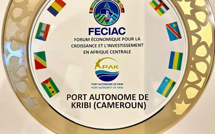 Le Port Autonome de Kribi sacré « Champion de l&rsquo;Intégration Régionale » au FECIAC 2025
