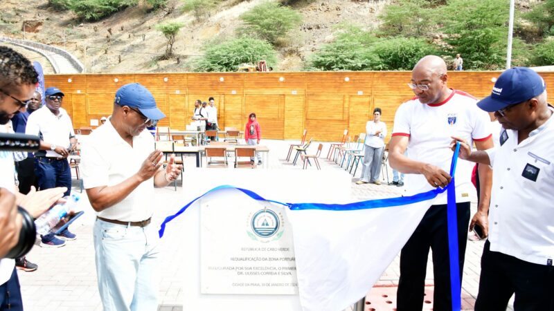 Governo e Enapor inauguram requalificação da envolvente do Porto da Praia e Mercado das Vendedeiras e Peixeiras