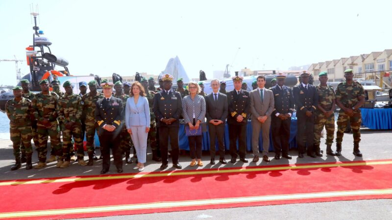L’Union européenne renforce les capacités de la Marine nationale Sénégalaise avec deux embarcations rapides